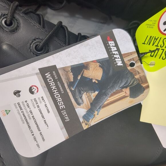 Baffin Workhorse Composite Toe Waterproof Cold Weather Men 10 Women 11.5 AAA - Picture 11 of 16